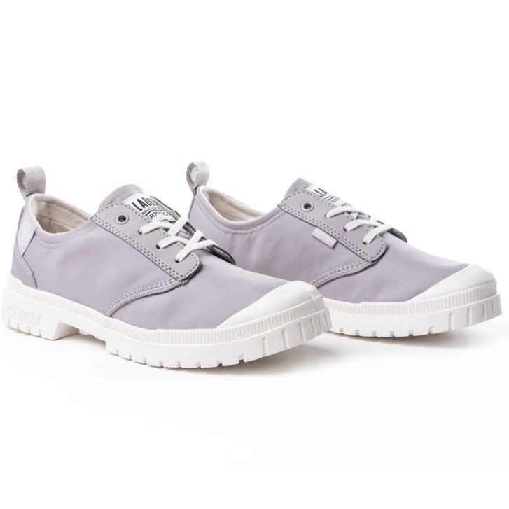 Palladium Pampa Sp20 LO WP+ Women's Oxfords Shoes Light Purple | UK E960-QVR